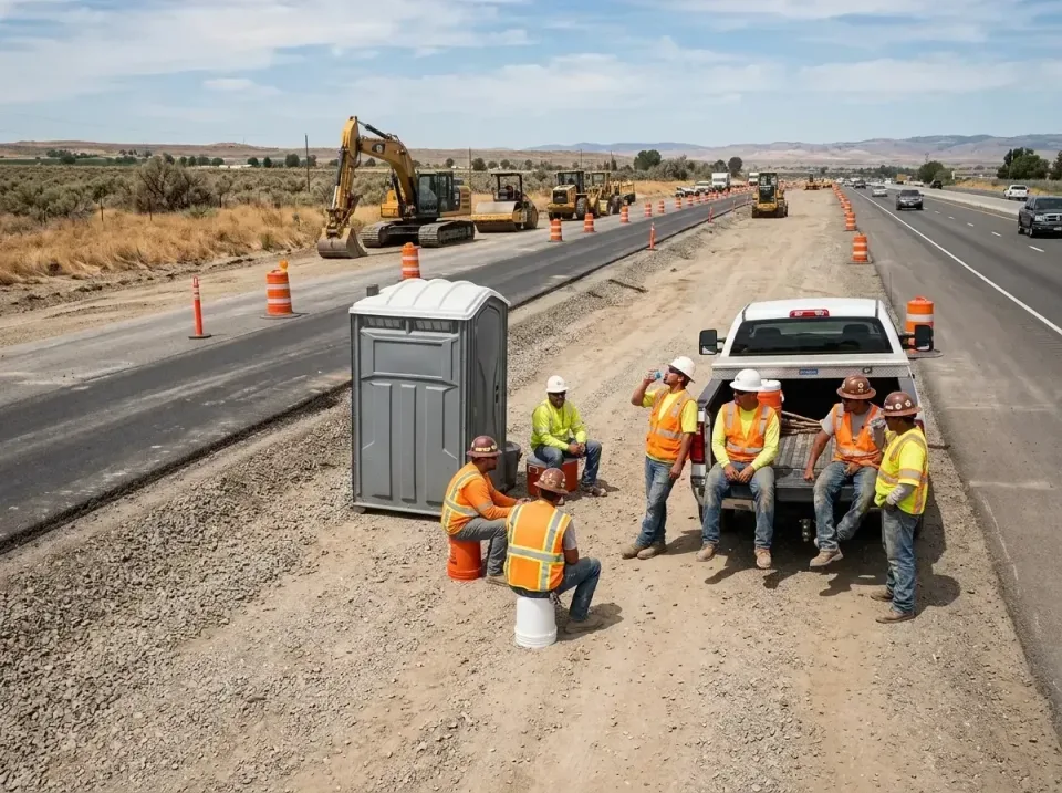 highway-road-construction-crew-007 — frequently asked questions, Porta Potty and Restroom Rentals in Brunswick, GA